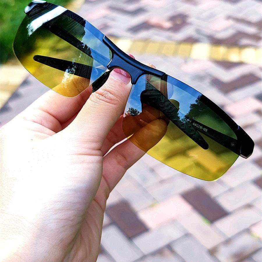 日夜两用男士太阳镜户外运动偏光墨镜遮阳个性眼镜钓鱼骑行驾驶镜