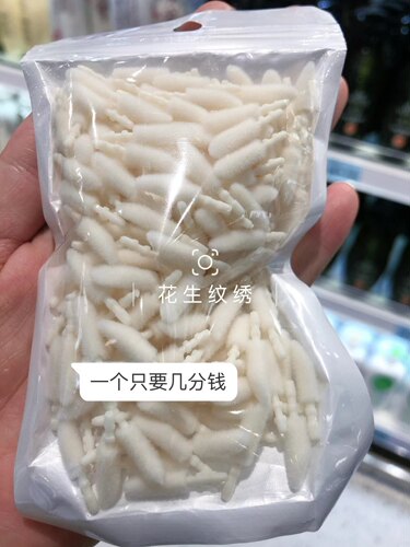 一次性唇刷替换头口红刷唇釉棉签美甲美睫慕斯清洁棉棒植绒刷棉头