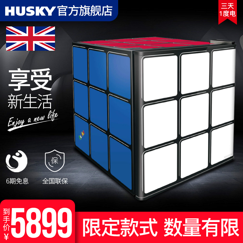 英國HUSKY 限量版魔方彩色發泡門冷藏小冰箱單門辦公室收藏禮物在類目 大家電, 冰箱, 客廳冰箱, 複古冰箱中 - 來自Buy2taobao.com提供專業的淘寶代購服務