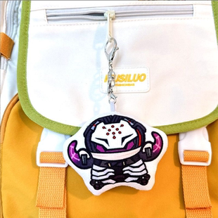 感受我的痛苦拉玛刹发声玩偶鲑鱼大帝法神语音挂件守望先锋钥匙扣