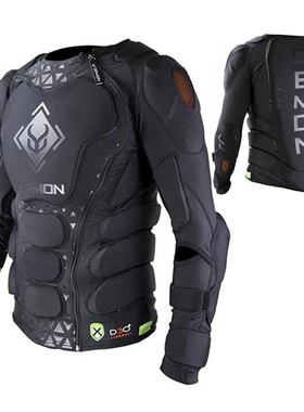 【授权】美国Demon D3O滑雪护甲 肘肩背D3O滑雪护具 DS1631