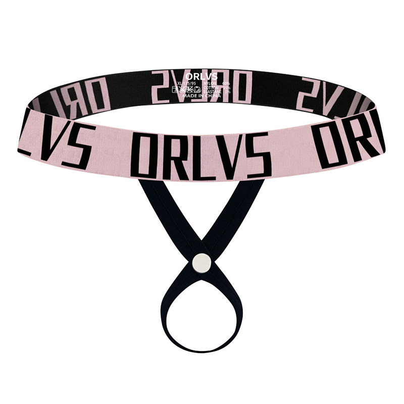 【阿虎学长】性感吊环丁字裤男后空免脱低腰提型丁字内裤dz12