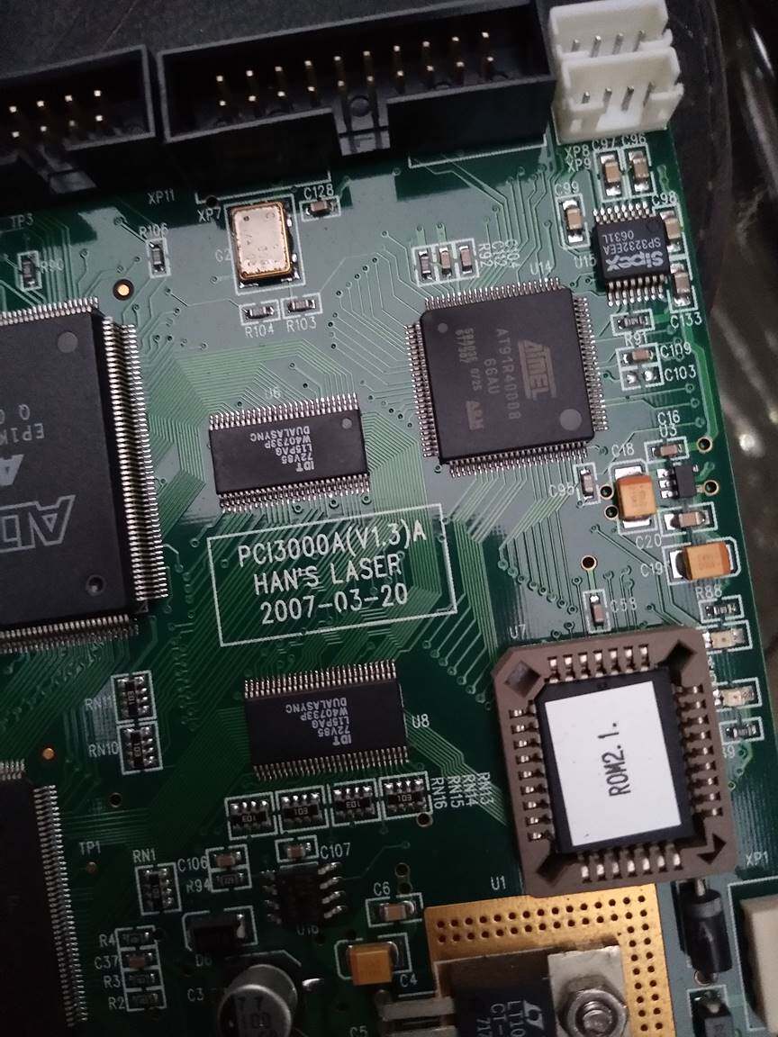 3)激光 控制卡 打标卡 338-d25465 子卡ioc122