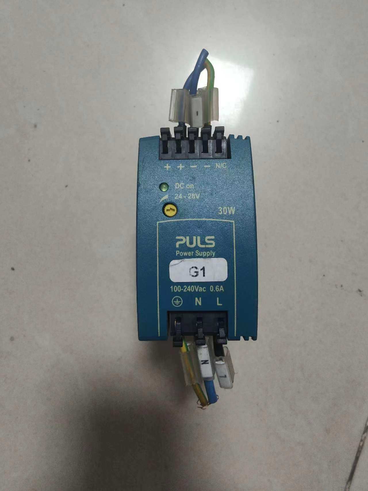 原装德国进口普尔世puls导轨式ml30.100 开关电源dc24v1.3a 30w询