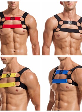 JOCKMAIL 男肩带 健身护肩 涤纶松紧带 运动肌肉neoprene harness