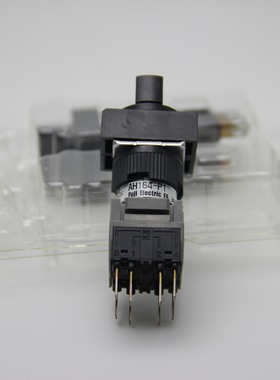 孔径16mm自复位选择开关旋钮AH164-P1B22全新正品