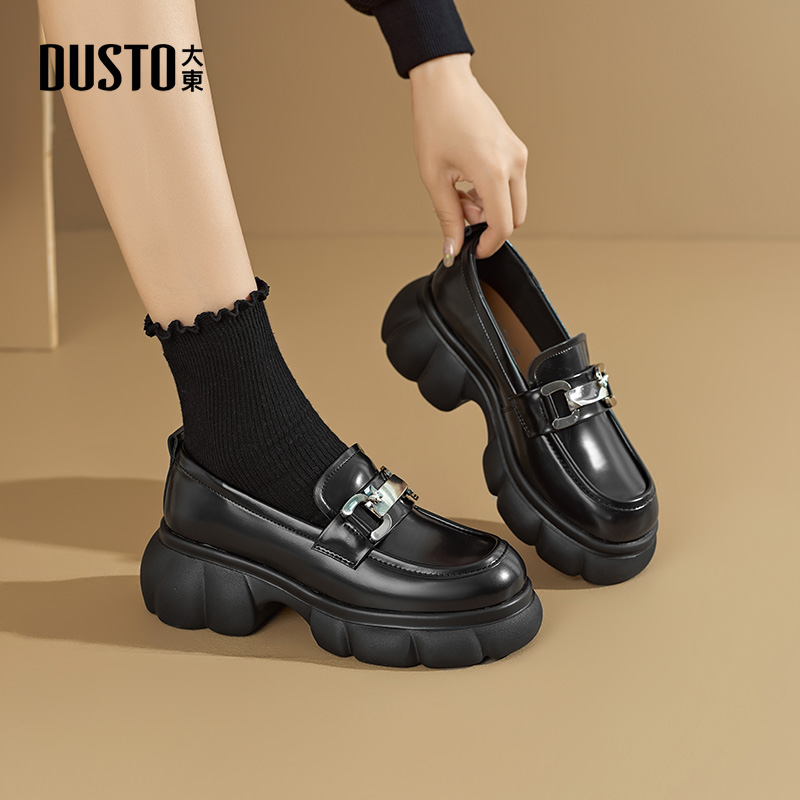 大东厚底乐福鞋秋季新款