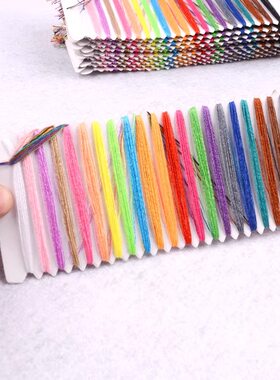 缝纫线21色手工缝纫线涤纶线手缝不织布diy布衣玩偶材料用线