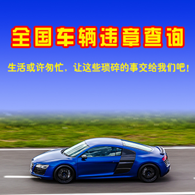 全国机动车违章查询状态查询