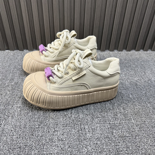 36码处理清仓真皮小白鞋女