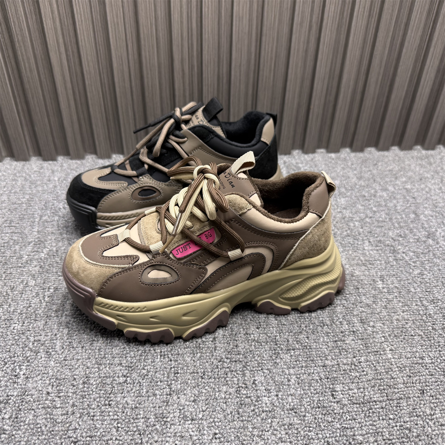 冬季加绒保暖时尚舒适百搭棉鞋