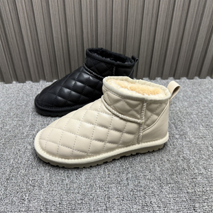 断码处理雪地靴女2026年冬季新款加绒加厚保暖防滑防水套筒棉鞋子