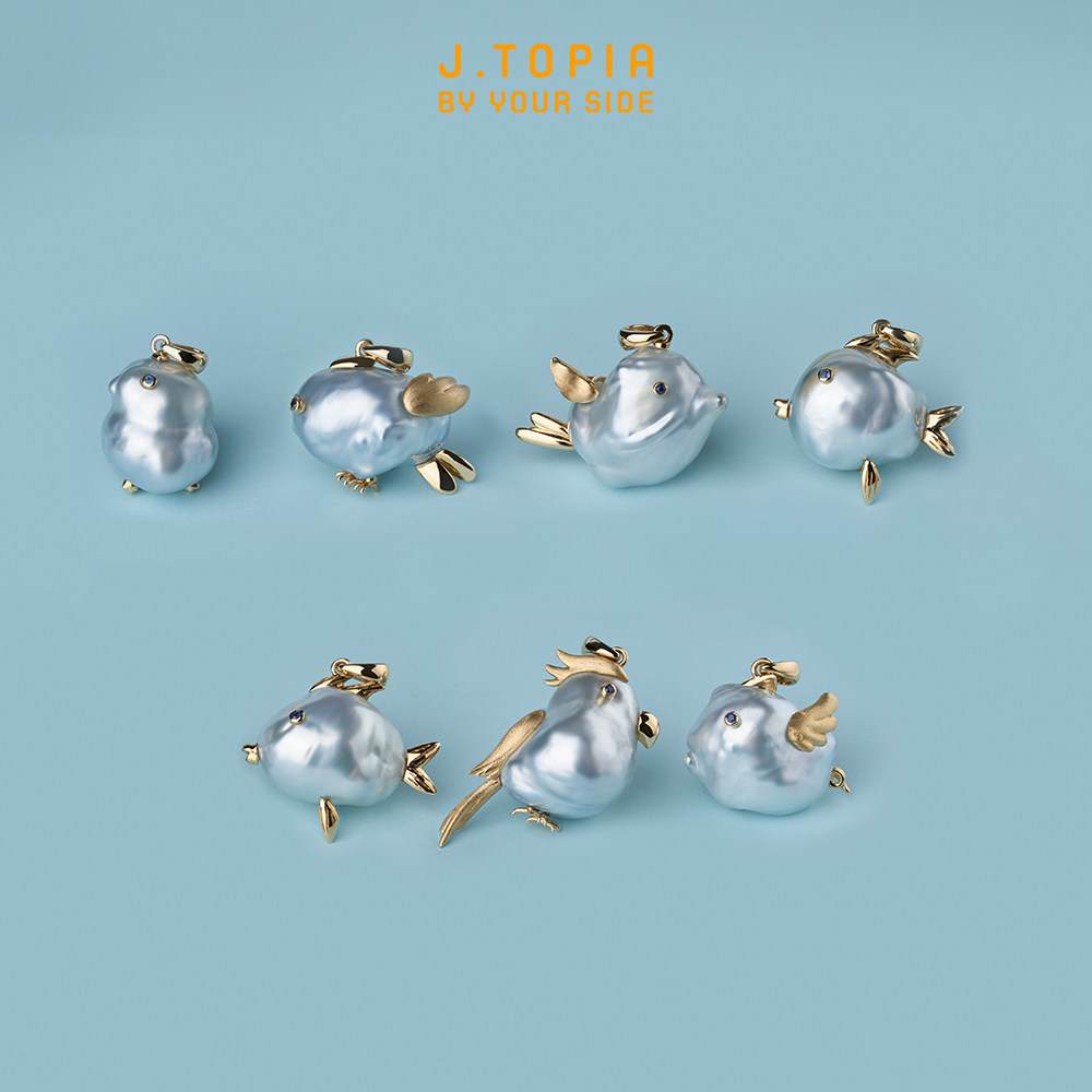 4.20「秒杀商品」爱丽丝仙境 巴洛克珍珠吊坠 J.TOPIA珍珠店