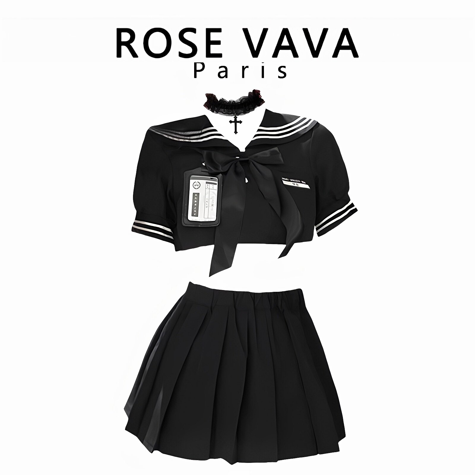 ROSE VAVA性感JK水手制服纯欲可爱校园学院风装御姐套装
