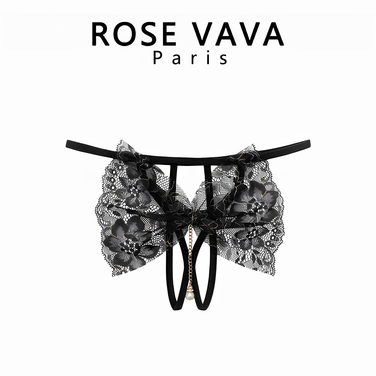 ROSE VAVA 性感蕾丝内裤女透视诱惑低腰镂空纯欲开裆丁字裤,女士内衣/男士内衣/家居服,女丁字裤,淘宝优惠券,粉丝福利购,淘宝优惠卷