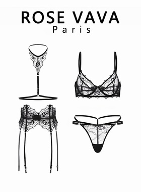 ROSE VAVA 蕾丝连体衣内衣性感睡衣制服战袍小胸显大诱惑