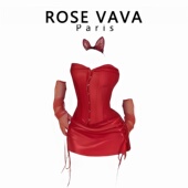 ROSE VAVA皮女王红色套装 裙纯欲辣妹性感抹胸绑带包臀裙