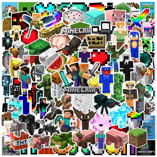 新款400张我的世界Minecraft贴纸