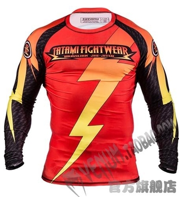 tatami闪电紧身衣长袖训练服S码特价清货不退不换
