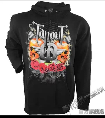 拳击格斗卫衣TAPOUT连帽卫衣M码特价清货不退换