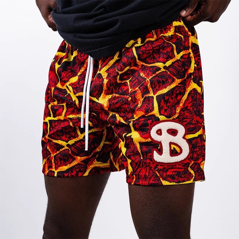 潮牌高街美式篮球短裤四分裤夏季不过膝运动休闲训练速干透气球裤,运动服/休闲服装,运动中长裤／短裤,淘宝优惠券,粉丝福利购,淘宝优惠卷