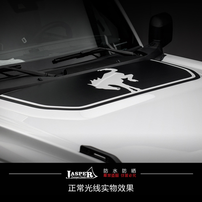 福特烈马机盖贴纸越野改装