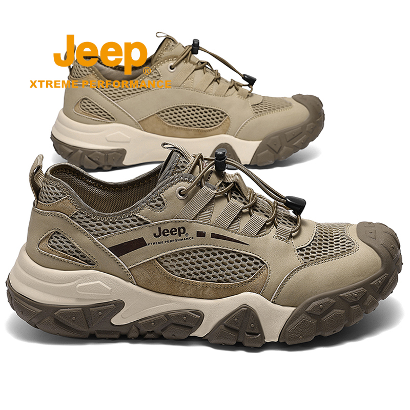 jeep登山运动鞋男夏季爸爸休闲鞋