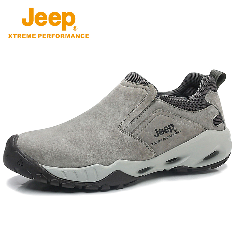 jeep轻便透气男鞋防滑软底一脚蹬