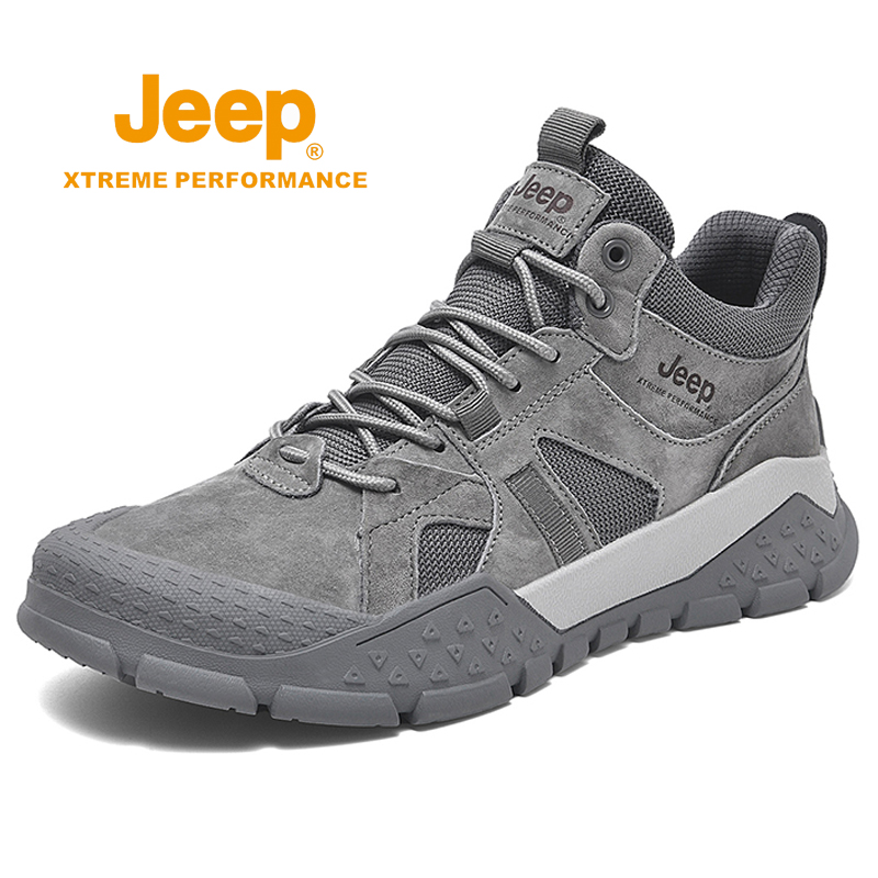 jeep秋冬登山鞋男爸爸休闲运动鞋