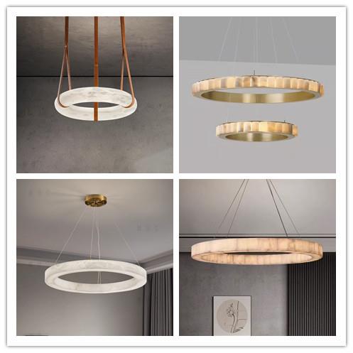 西班牙云石客厅全铜吊灯现代简约设计师创意餐厅卧室吧台轻具