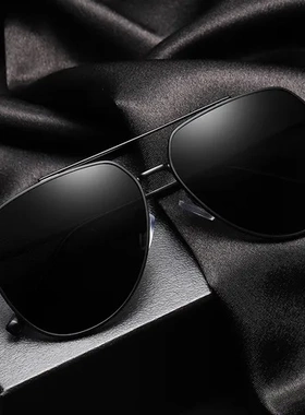 开车时尚太阳镜男女新潮飞行新款百搭钓鱼墨镜通用街拍偏光