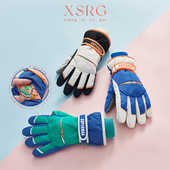 儿童手套冬季 男女童小学生孩子滑雪玩雪防水加绒防风东北防寒保暖