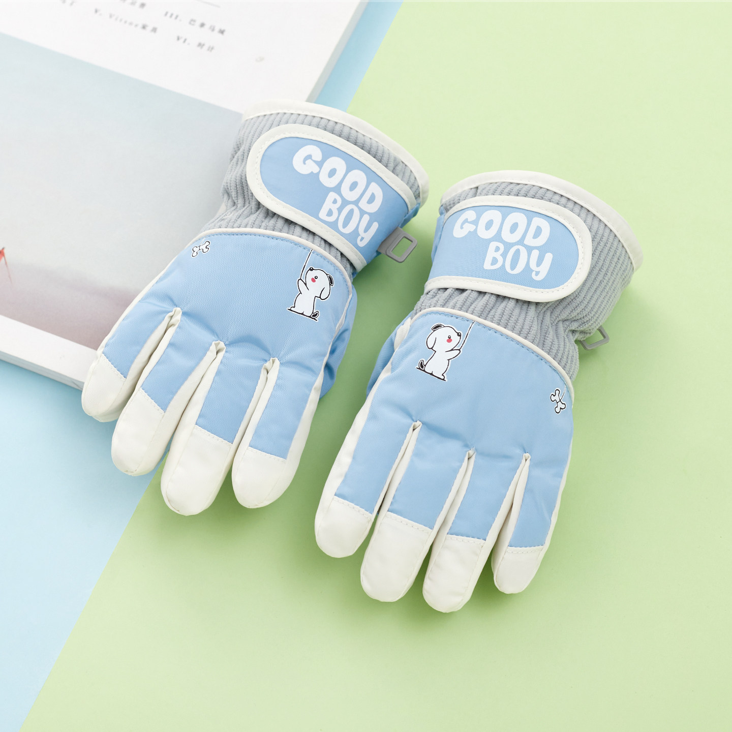 2-5岁儿童玩雪防水滑雪手套男女童卡通可爱加绒加厚保暖防风防寒,服饰配件/皮带/帽子/围巾,手套,淘宝优惠券,粉丝福利购,淘宝优惠卷