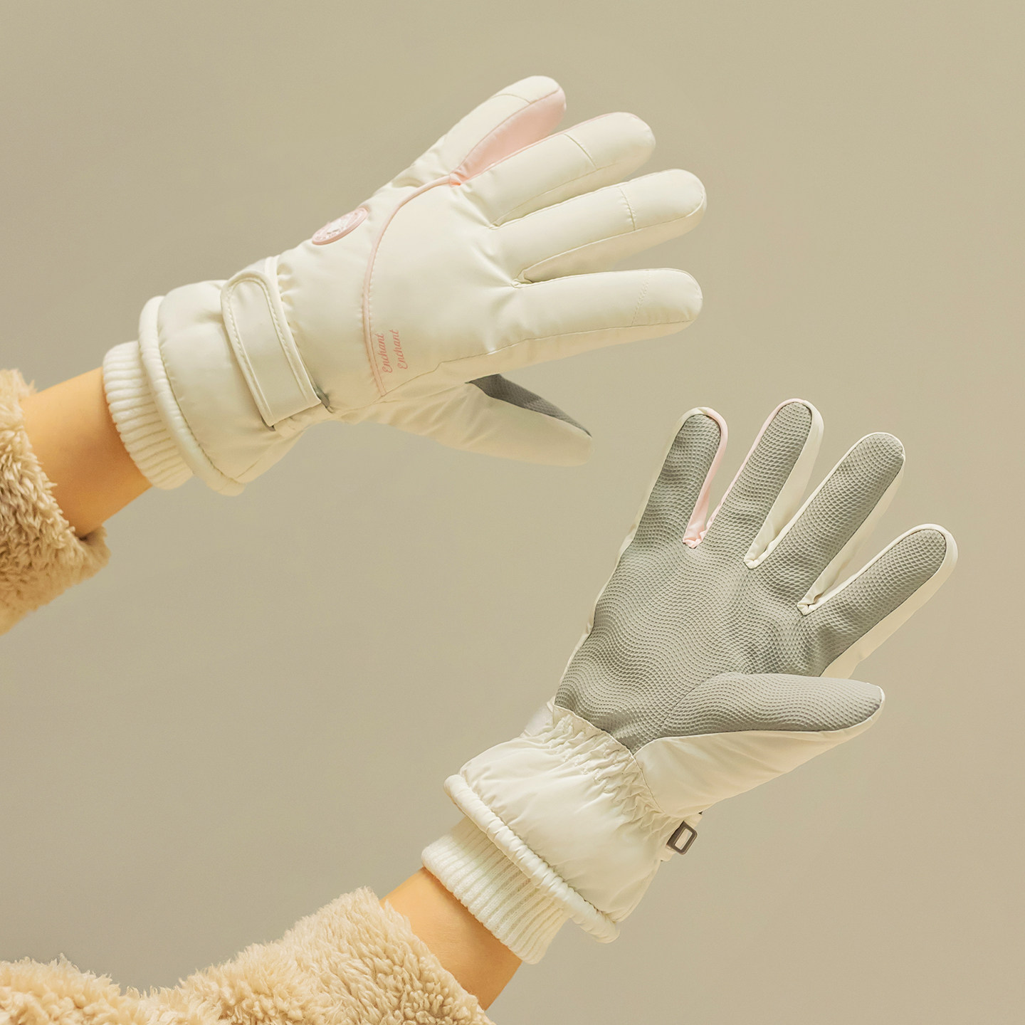 东北防风防寒加绒加厚羽绒棉防水滑雪手套女冬季保暖骑行防滑触屏,服饰配件/皮带/帽子/围巾,手套,淘宝优惠券,粉丝福利购,淘宝优惠卷