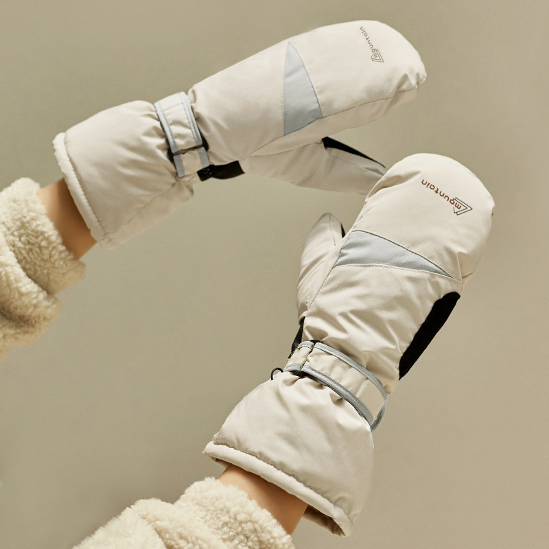 冬季加厚滑雪手套东北防寒手闷子男女骑行防风防水加绒保暖可触屏,服饰配件/皮带/帽子/围巾,手套,淘宝优惠券,粉丝福利购,淘宝优惠卷