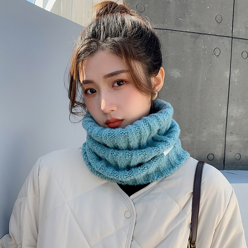 围脖女秋冬季韩版百搭纯色毛线针织小围巾保暖防寒脖套护颈 ins风,服饰配件/皮带/帽子/围巾,围巾/丝巾/披肩,淘宝优惠券,粉丝福利购,淘宝优惠卷