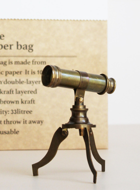 美式风进口黄铜创意礼品装饰摆件