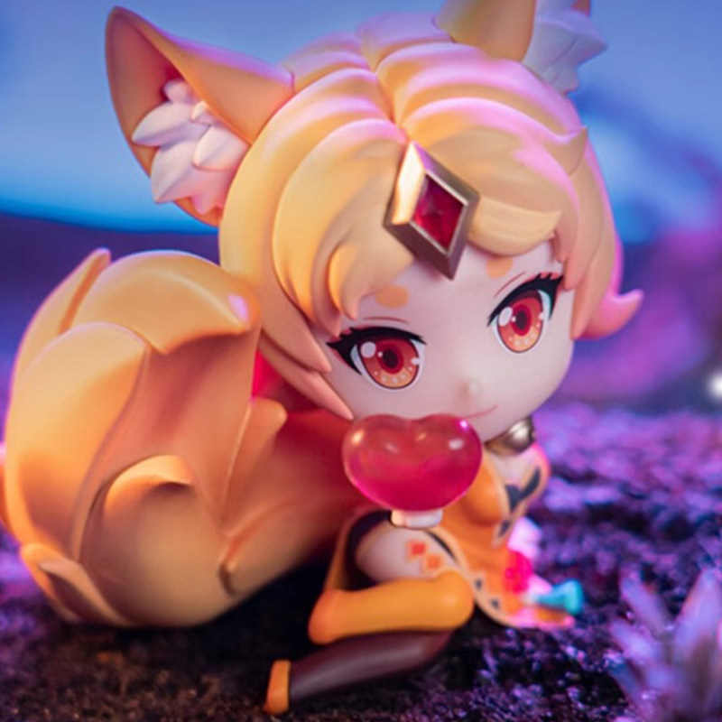 王者荣耀官方周边妲己魅力之狐手办q版正版现货可爱卡通玩偶模型