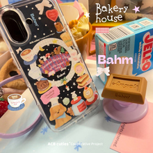 甜点小铺子！香蕉树研究所原创设计 可爱插画甜美蛋糕风手机壳磁吸光面ins风适用于苹果17promax 16 15pro 14