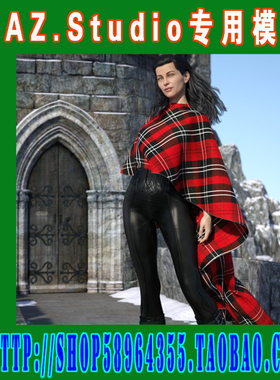 daz3d studio模型G3用IDG dForce Cloaks and Capes斗篷(3M-251)