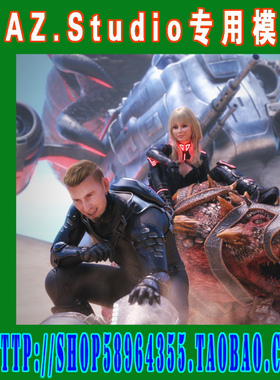 DAZ daz3d模型——Tremors in the Sand Mega Bundle(3M-286)