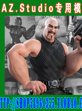 daz3d studio模型Toon Dwayne 8 Pro Bundle全部套装(3M-225)