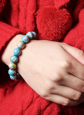 国风大漆珠手持链念佛珠串男女士108颗精品小众DIY配饰文玩礼品