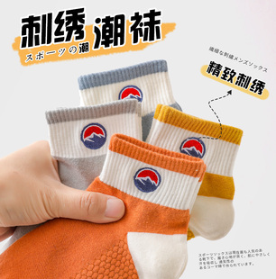 中筒运动低帮全棉男袜 潮流男士 袜子男短袜纯棉底防臭吸汗夏季 薄款