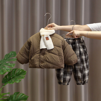 男童冬季套装2025新款儿童三件套