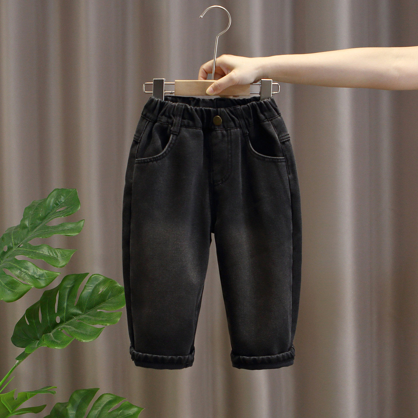 男童牛仔裤冬款2025新款儿童春装裤子宝宝加绒加厚休闲裤冬季长裤,童装/婴儿装/亲子装,裤子,淘宝优惠券,粉丝福利购,淘宝优惠卷