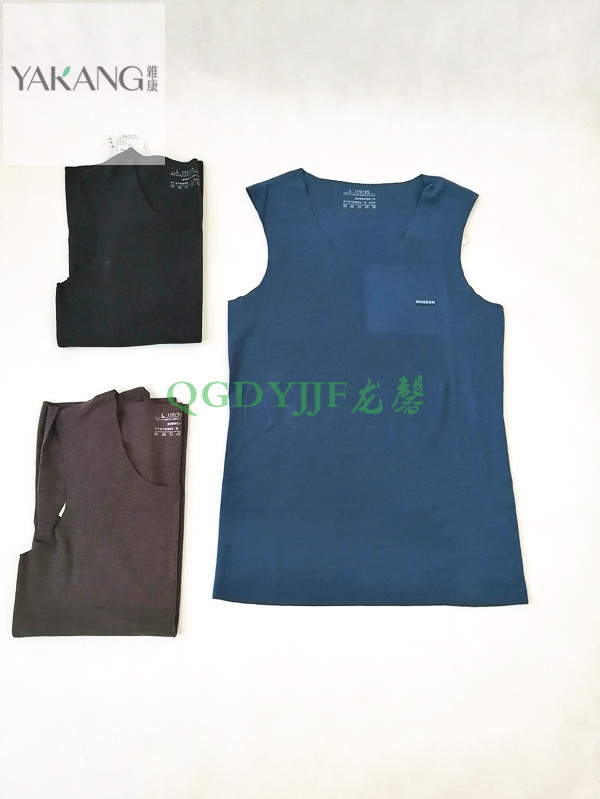无痕蚕丝养肤高弹圆领内衣新品