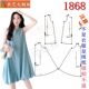 花苞背心连衣裙女装 1868衣服装 法式 无袖 裁剪图纸样板新款 爆款