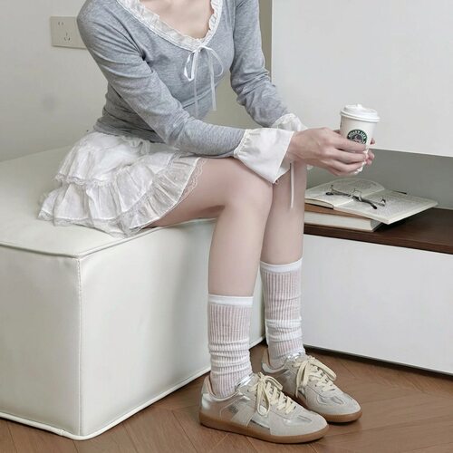 现货版~德训鞋女2026开春新款休闲运动风厚底增高4.5cm阿甘鞋板鞋