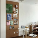 毛毡墙贴高级感墙面软木板展示板玄关照片墙客厅墙面布置白墙遮丑